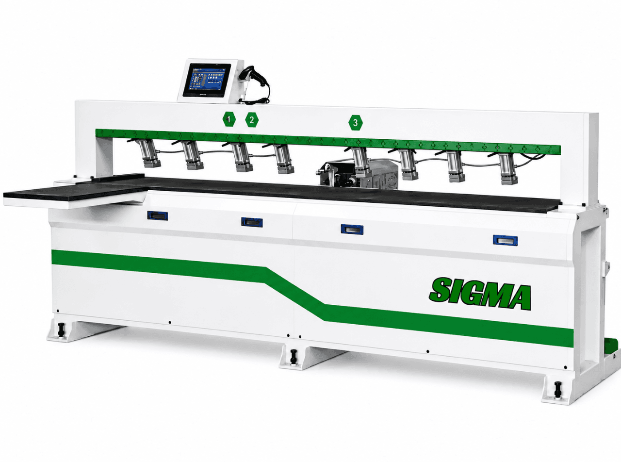 Six-Side Drilling Machine