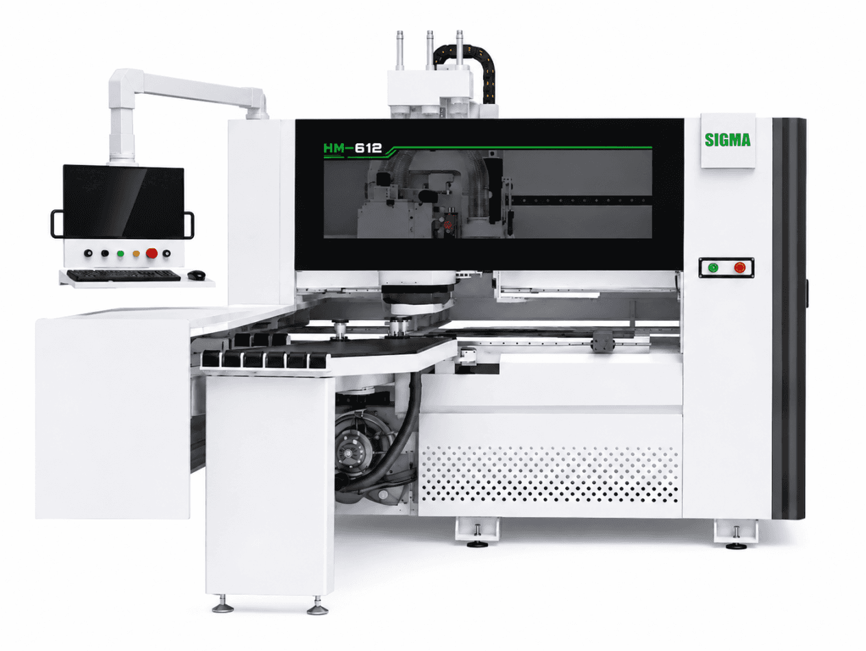 Sigma HM-612 (CNC 6-Side Drilling Machine)